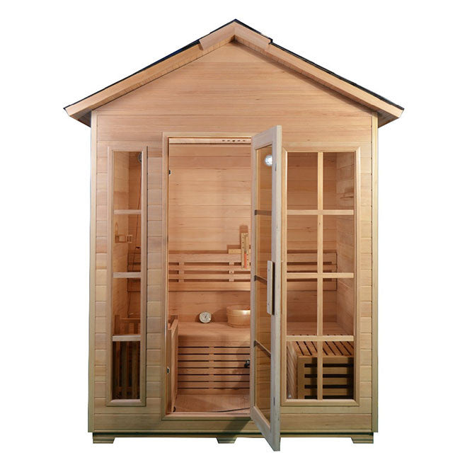 SAUNASNET 6 Person Modern Outdoor Cabin Sauna