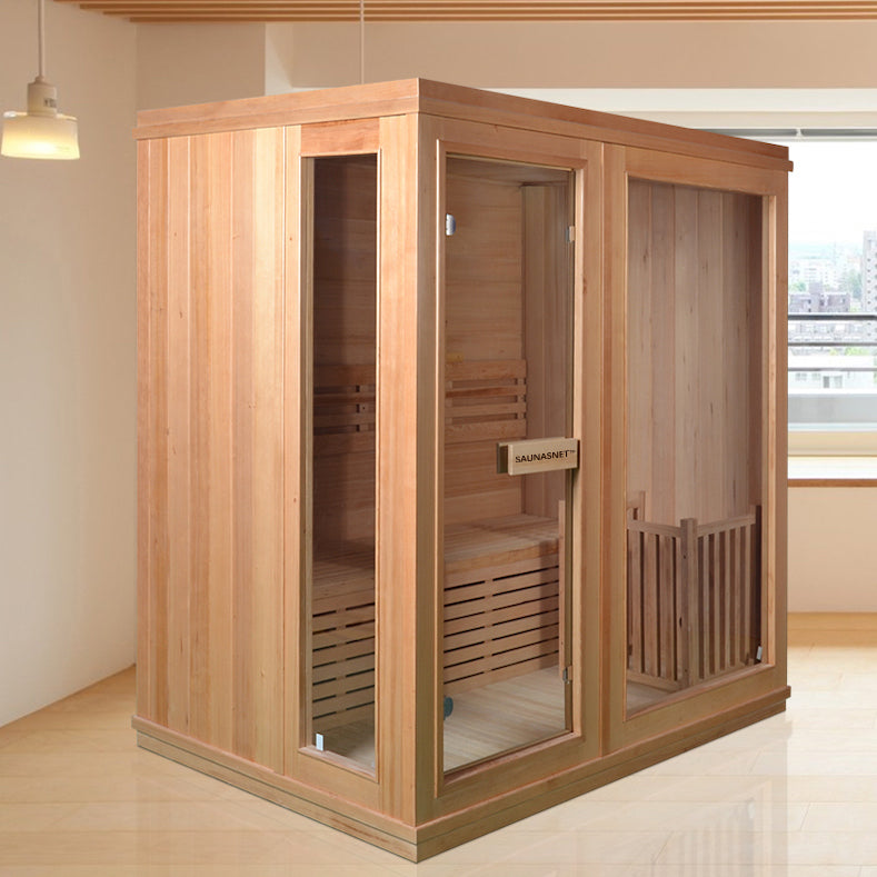 SAUNASNET Finland Traditional Home Wooden Sauna