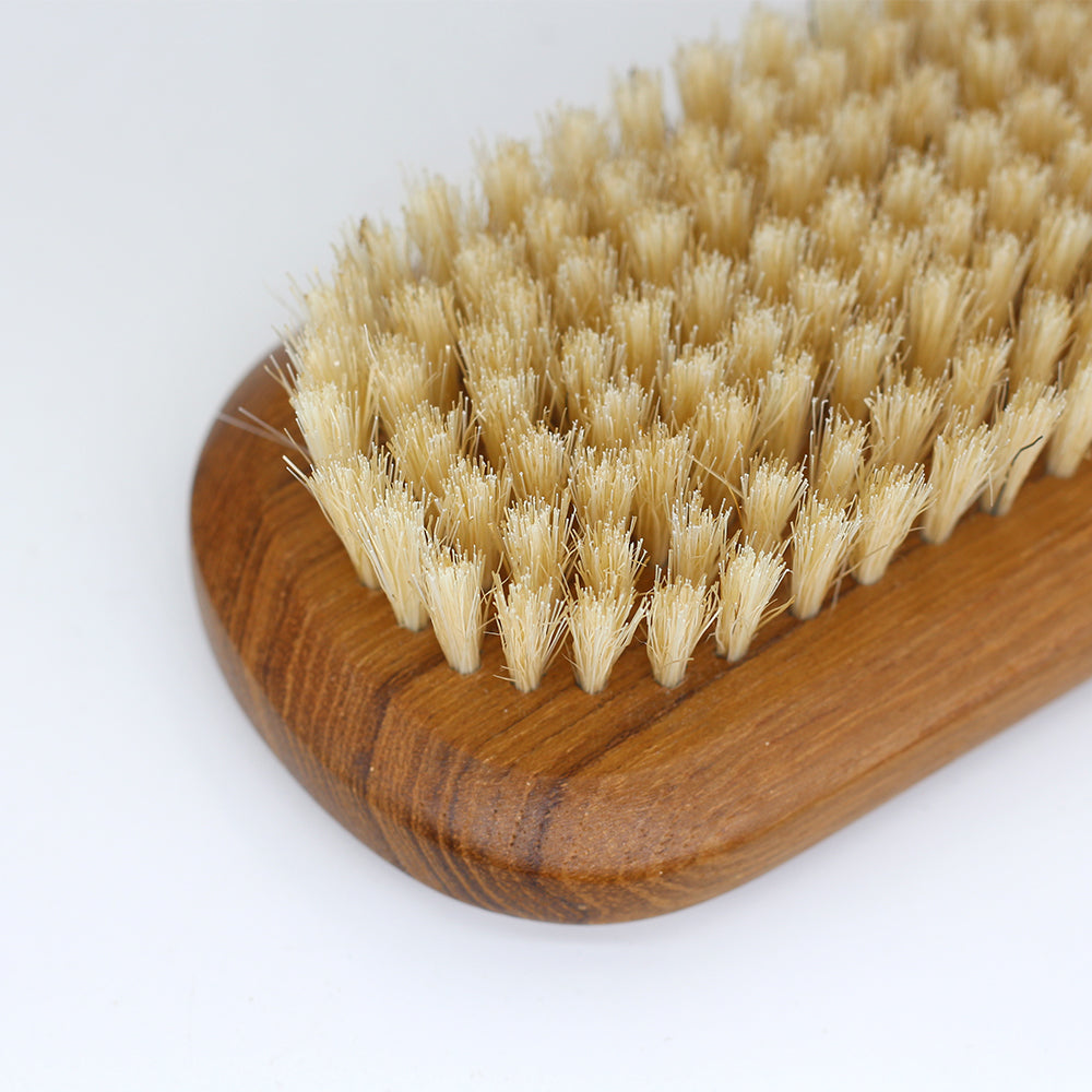 SAUNASNET® Oval Nail Brush Bamboo
