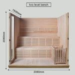 SAUNASNET Finland Traditional Home Wooden Sauna