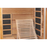 SAUNASNET® Outdoor Sauna Room with Recliner Far Infrared 19