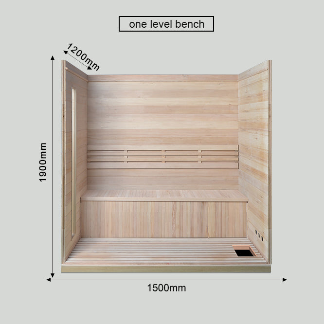 SAUNASNET Finland Traditional Home Wooden Sauna