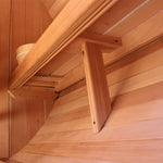SAUNASNET Outdoor Barrel Sauna Kit Basic Style