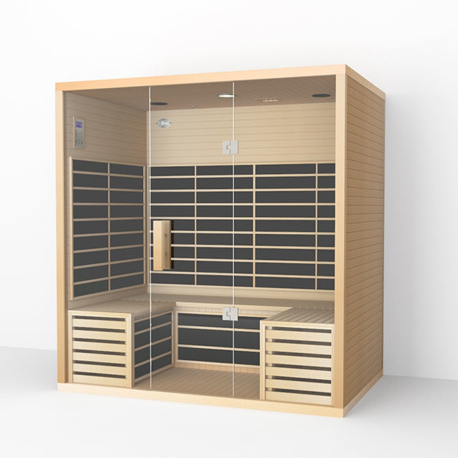 SAUNASNET® Custom Indoor Spa Dry Sauna For Slimming Far Infrared 15
