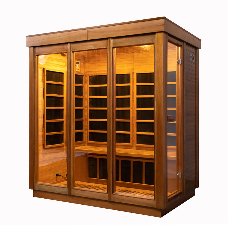 SAUNASNET Modern Indoor Far Infrared Box Sauna