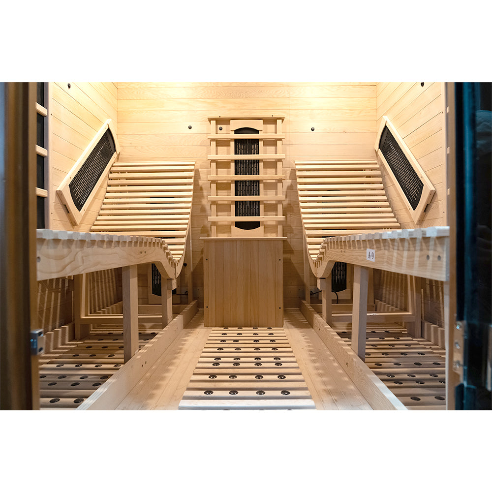 SAUNASNET® Indoor Sauna Room with Recliner（Best Seller）Infrared 01
