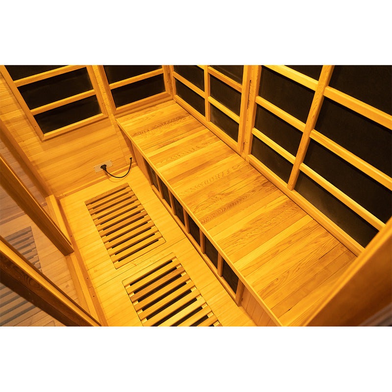 SAUNASNET Modern Indoor Far Infrared Box Sauna