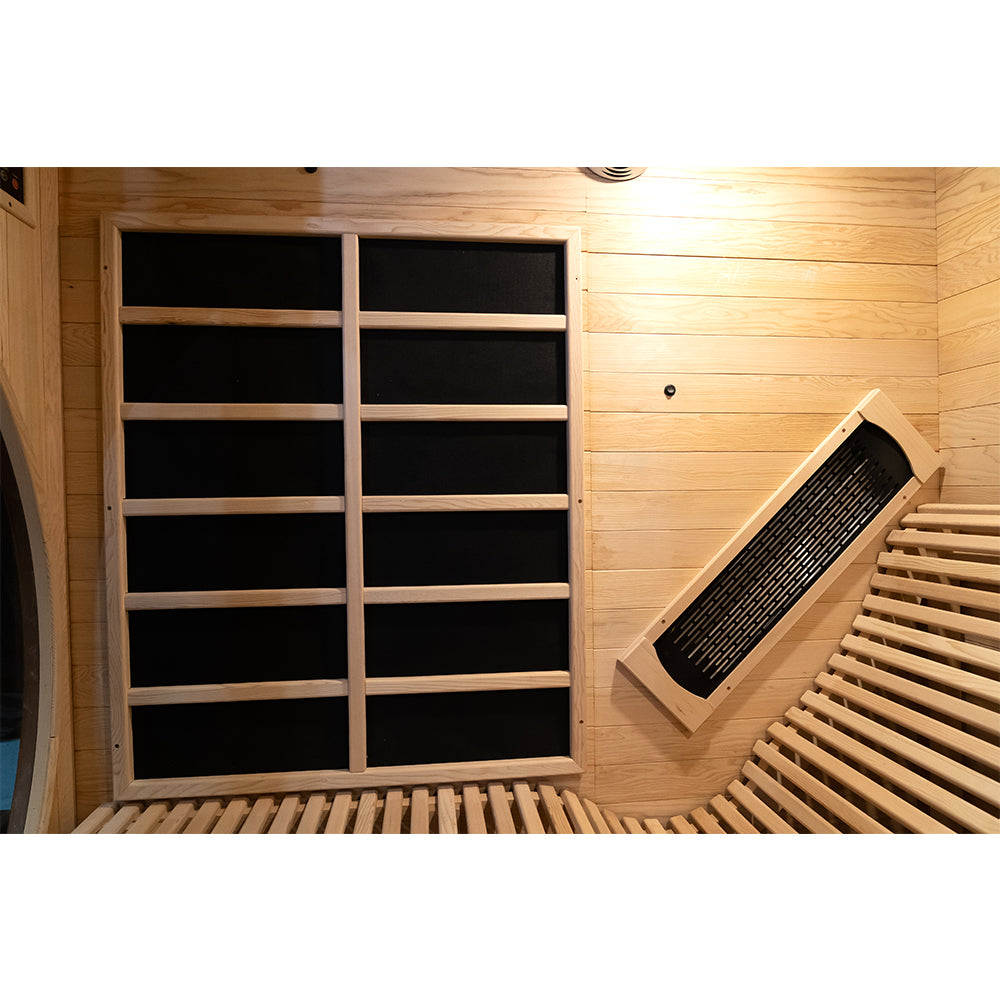 SAUNASNET® Indoor Sauna Room with Recliner（Best Seller）Infrared 01