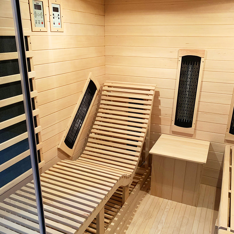 SAUNASNET® Indoor Steam and Infrared Sauna Hybrid Sauna 01
