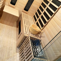 SAUNASNET® Indoor Steam and Infrared Sauna Hybrid Sauna 01