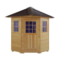 SAUNASNET® Outdoor Wood Dry Sauna Far Infrared 18