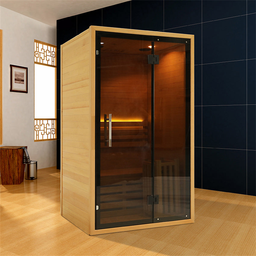 SAUNASNET® Indoor Wicking and Perspiration Fumigation Box Wet Sauna Glass 04