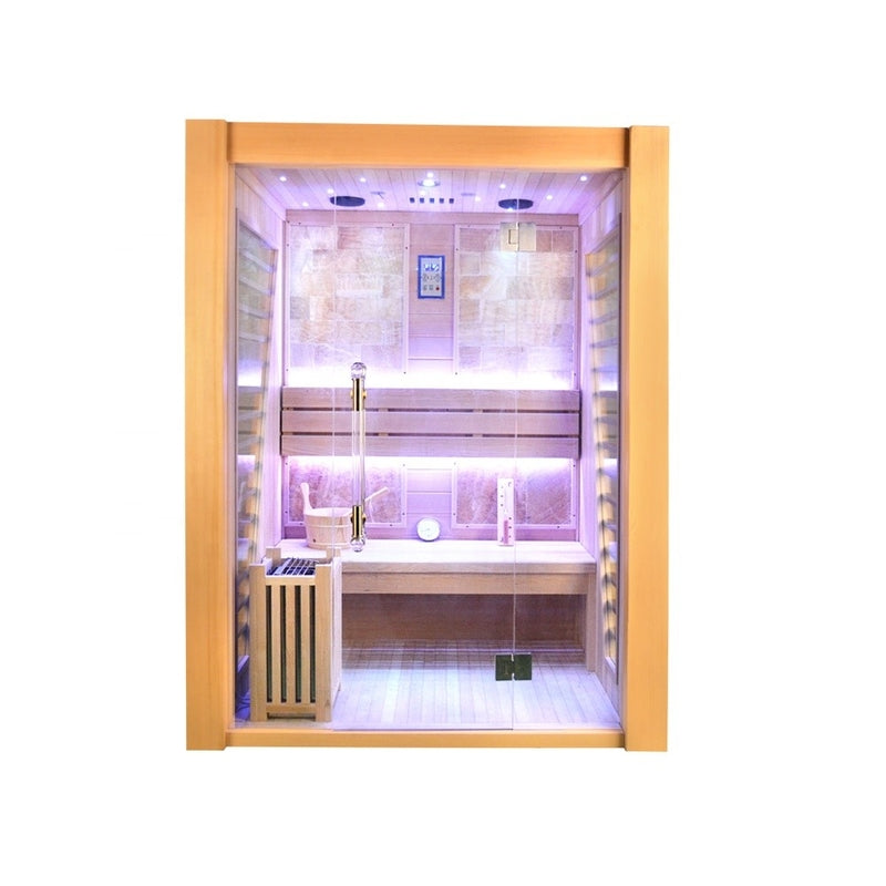 SAUNASNET Luxury Traditional Steam Sauna Room