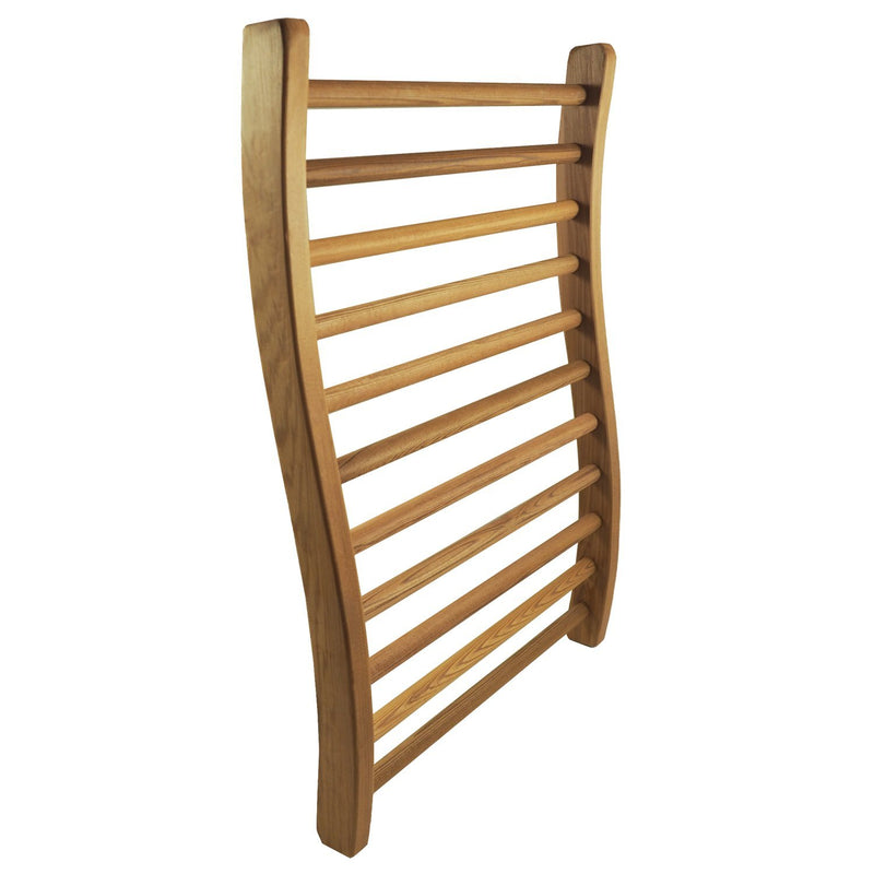 Canadian Red Cedar Ergonomic S-Shape Sauna Backrest