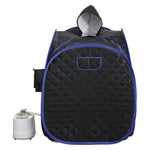 SAUNASNET Portable Home Full Body Steam Sauna Kit with 2L Steam Pot