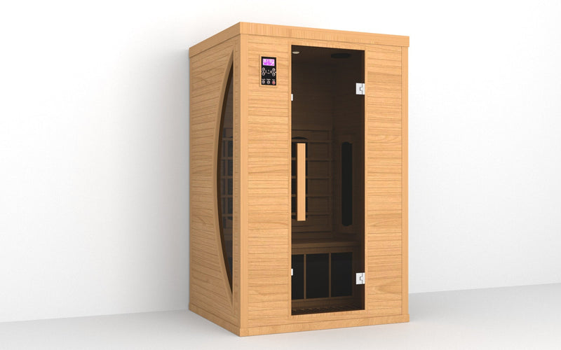 Luxury Indoor Sauna Solid Wood Far Infrared Sauna