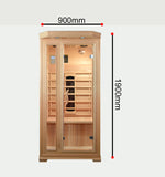 Wooden Dry sauna Cabin Customized Far Infrared Sauna Room