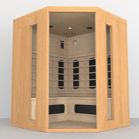 SAUNASNET® Full Spectrum Carbon Indoor Sauna Far Infrared 17