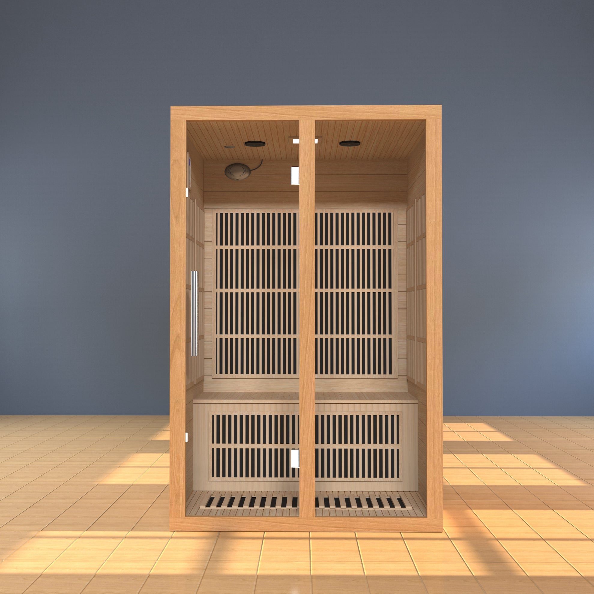 SAUNASNET® Indoor Sauna Room With Carbon heaters Infrared 13