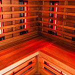 Solid Wooden Infrared Spa Sauna Steam Room 6KW For 5 Person（Indoor）