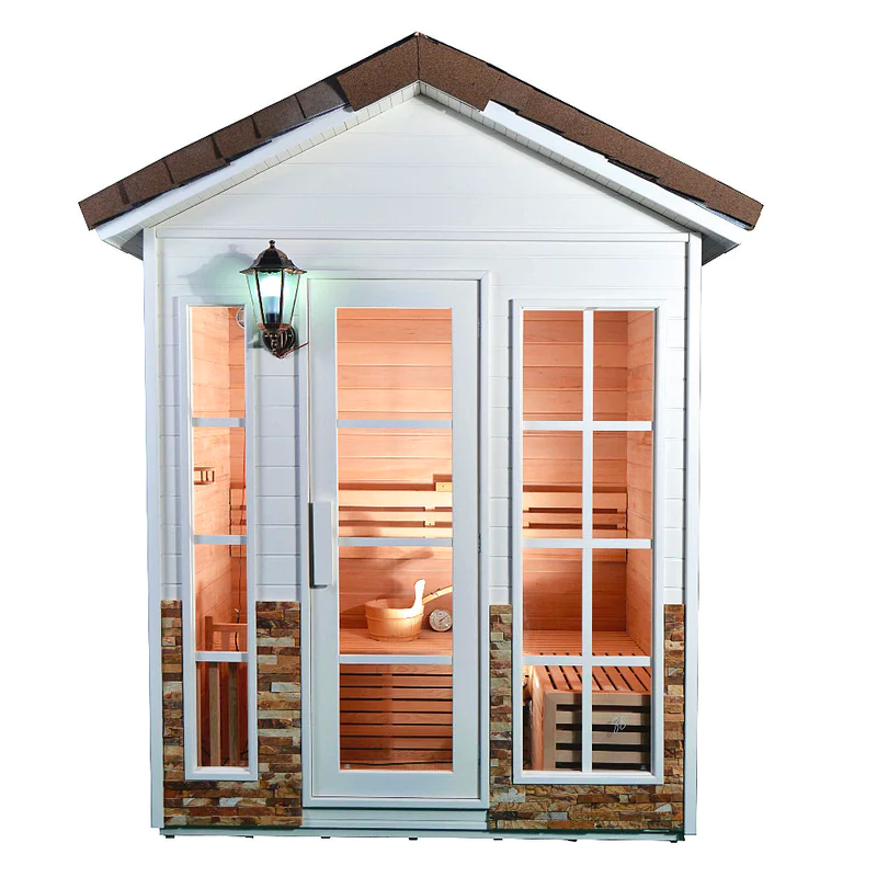 Garden Waterproof Traditional Sauna Steam Room
