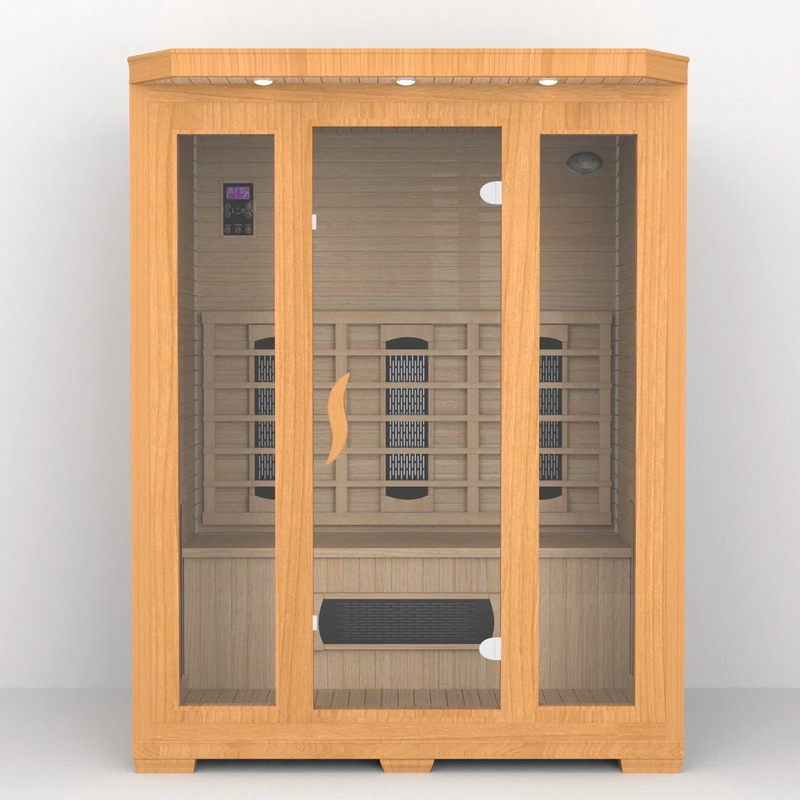 Wooden Dry sauna Cabin Customized Far Infrared Sauna Room