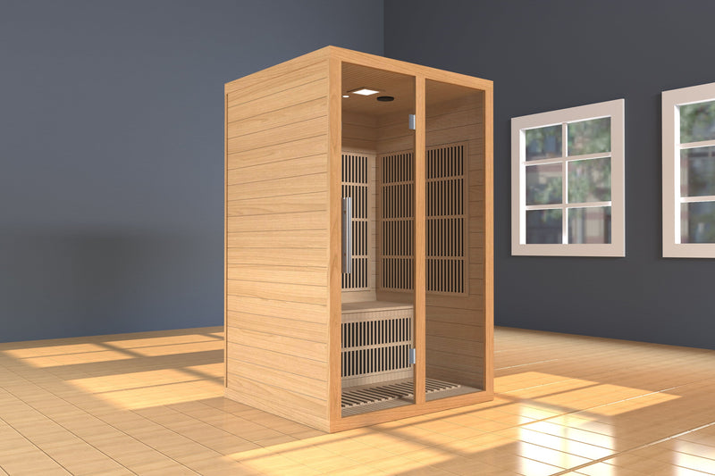 SAUNASNET® Indoor Sauna Room With Carbon heaters Far Infrared 13