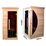 Luxury Indoor Sauna Solid Wood Far Infrared Sauna