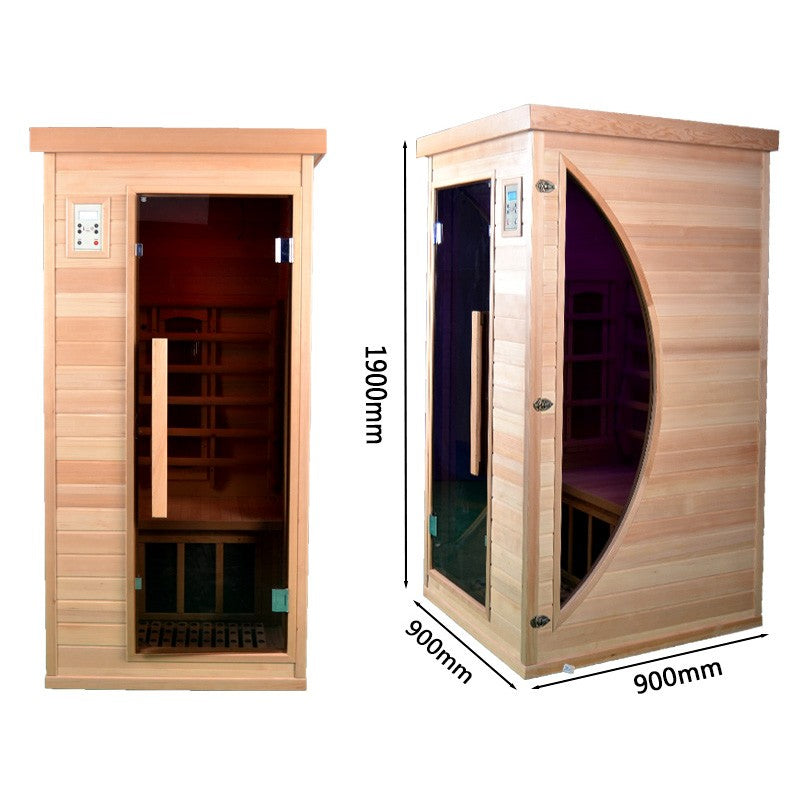 Luxury Indoor Sauna Solid Wood Far Infrared Sauna