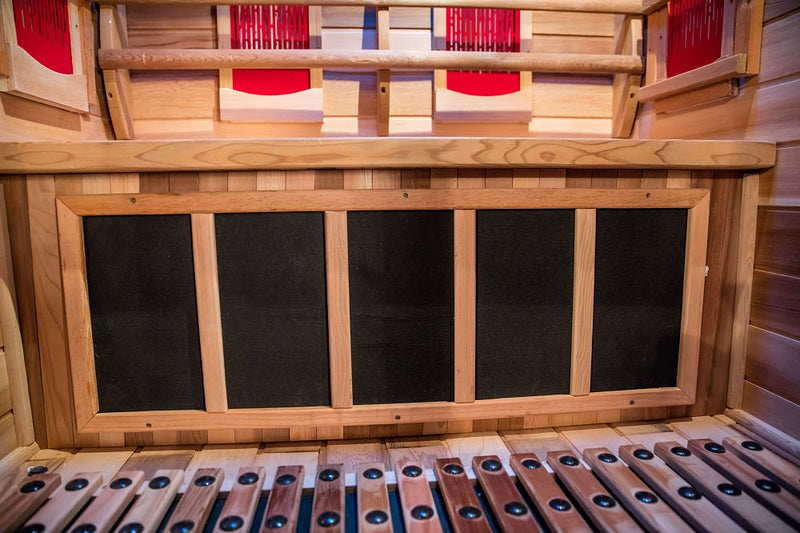 Luxury Indoor Sauna Solid Wood Far Infrared Sauna